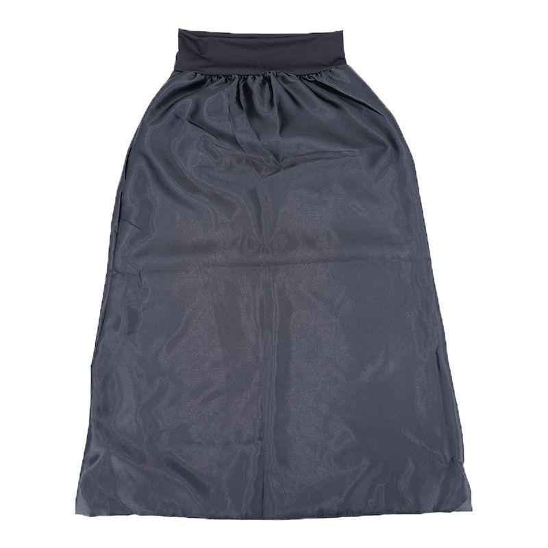 Black Long Silk Bonnet