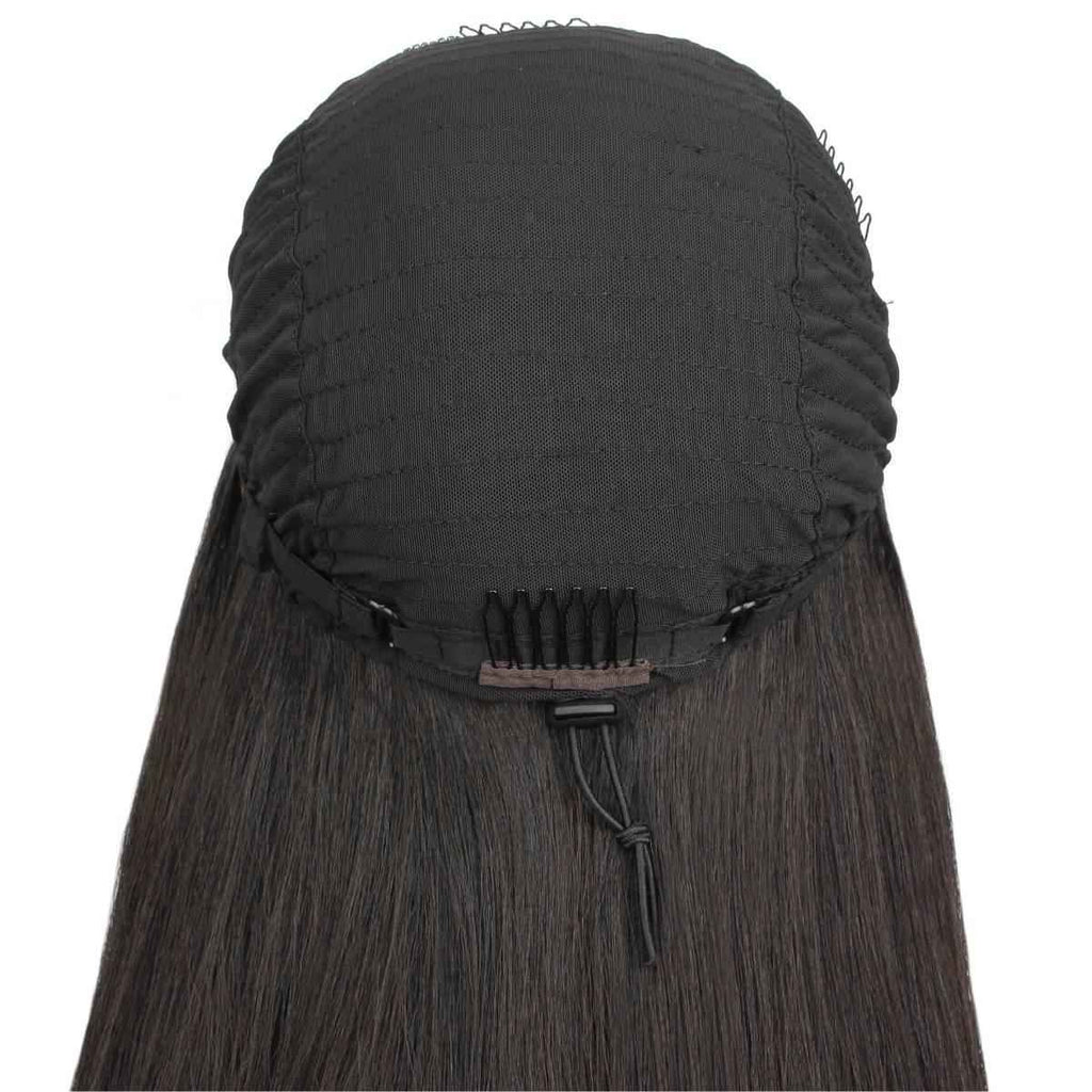 Yaki Straight Half Wig