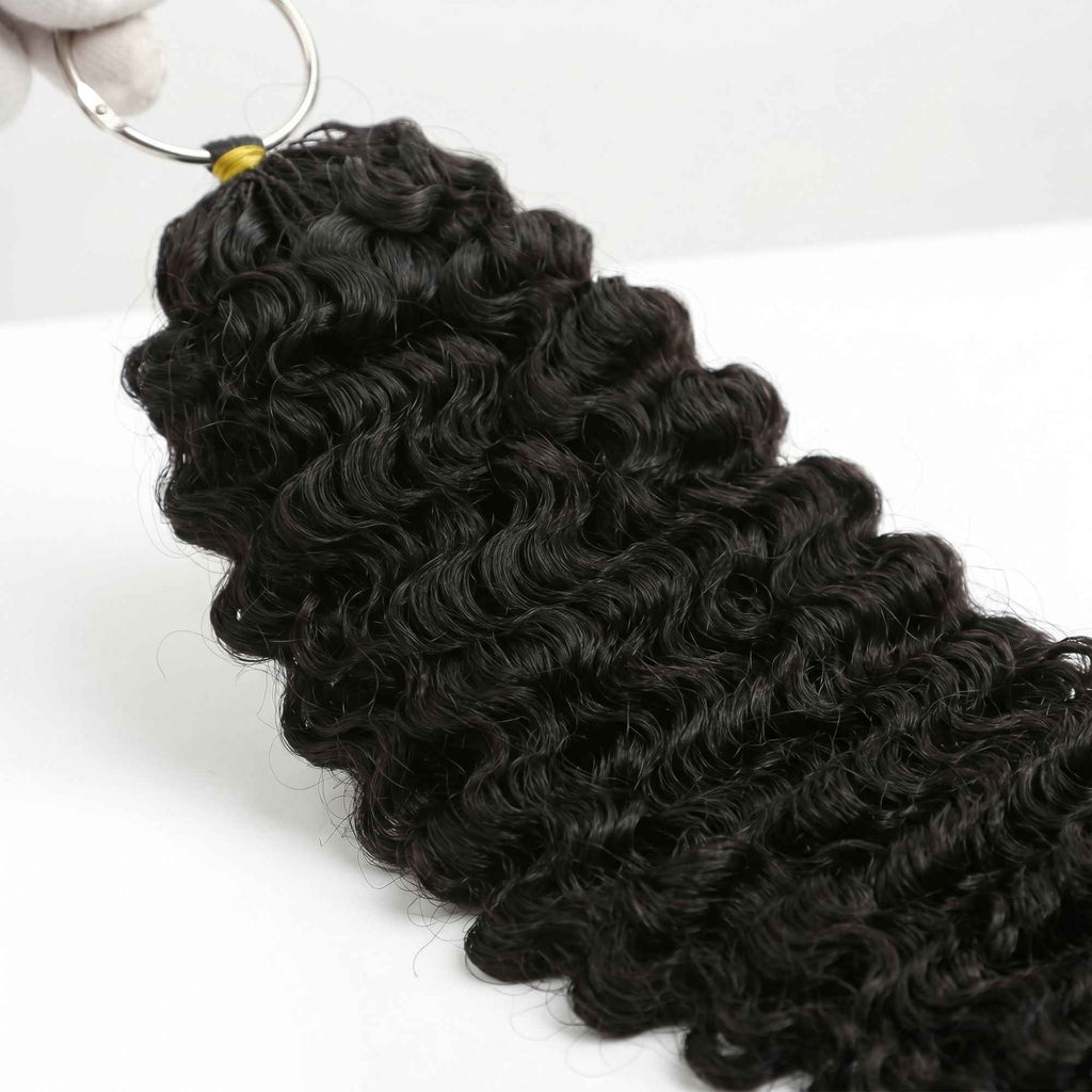 16" Burmese Curly Feather Crochet