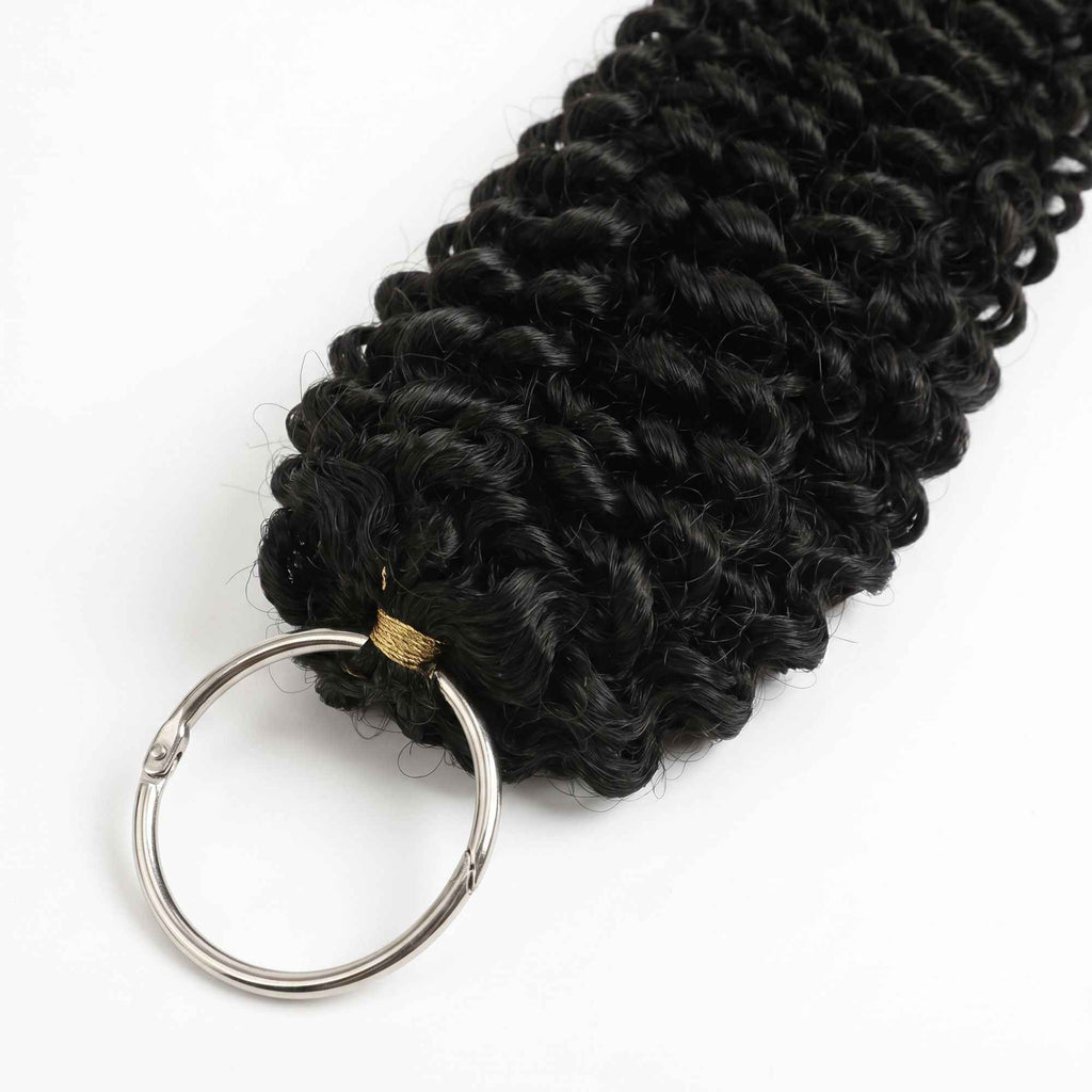 16" Kinky Curly Feather Crochet