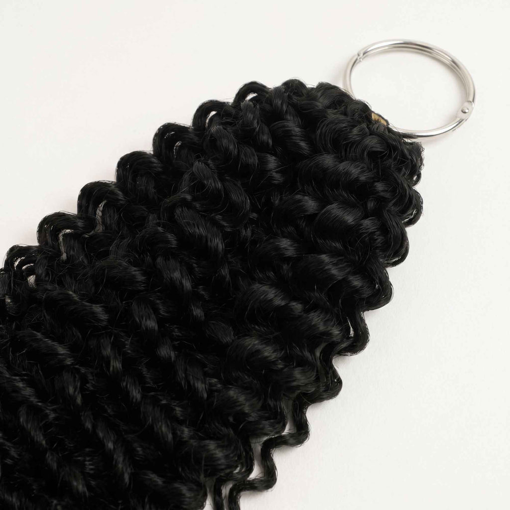 16" Kinky Curly Feather Crochet