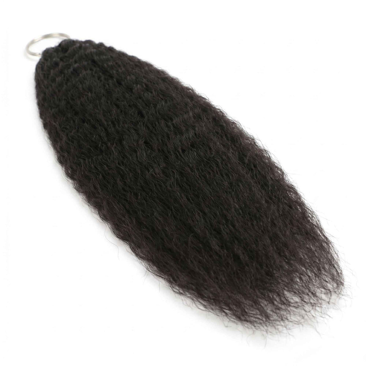 16" Kinky Straight Feather Crochet