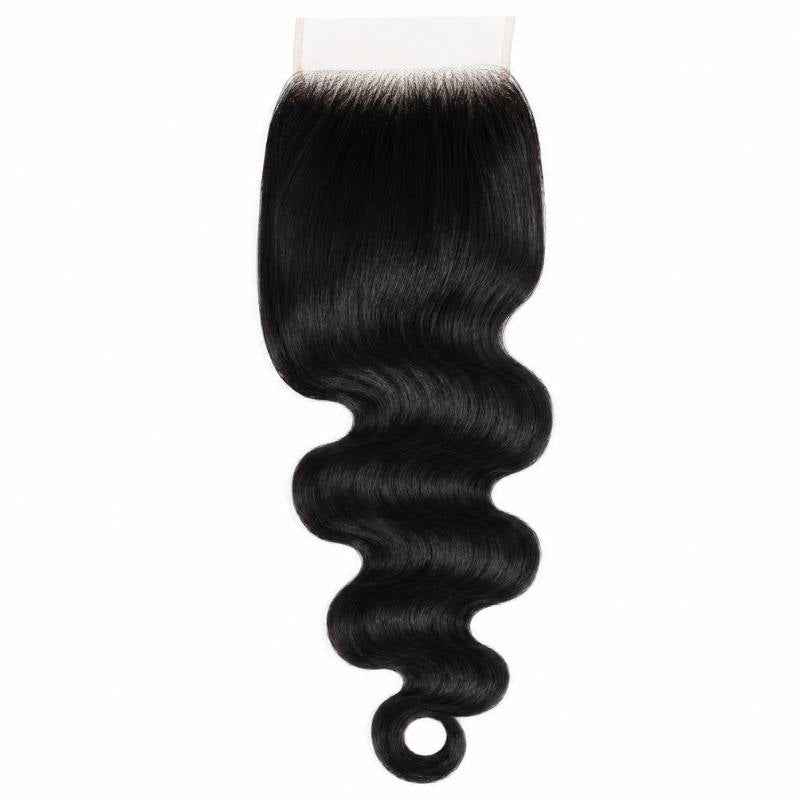 Jet Black Body Wave 5x5 HD Lace Closure