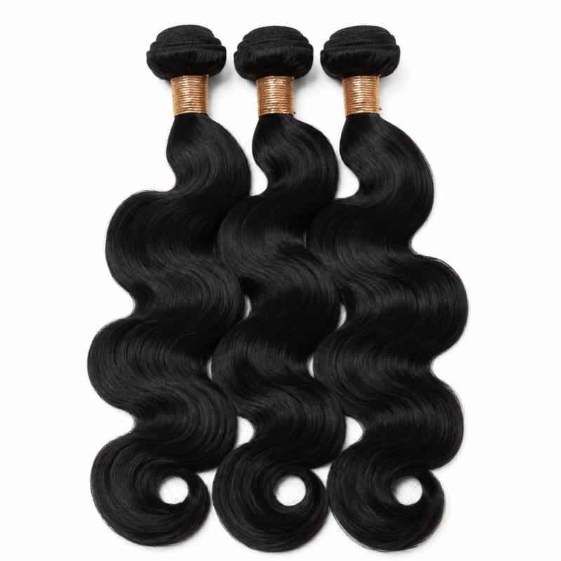 Transform Your Look with Jet Black Body Wave Hair Bundles