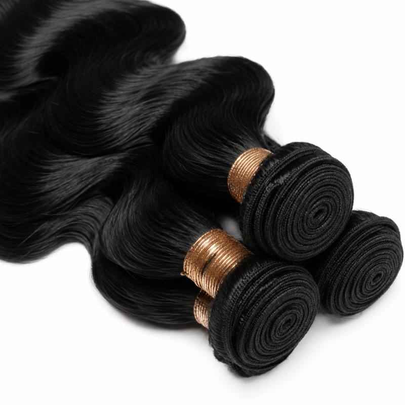 Transform Your Look with Jet Black Body Wave Hair Bundles