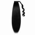 Jet Black Ponytail