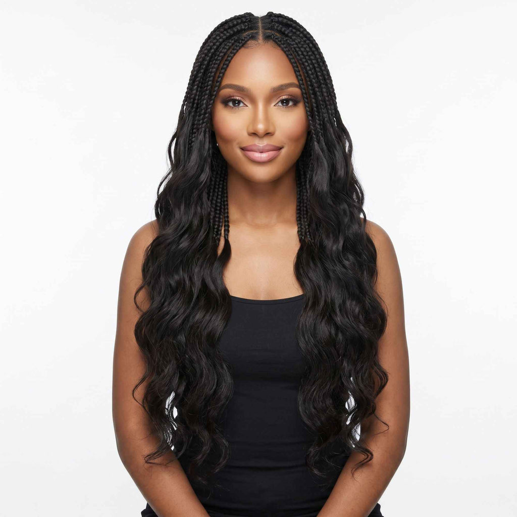 20" Body Wave Feather Crochet