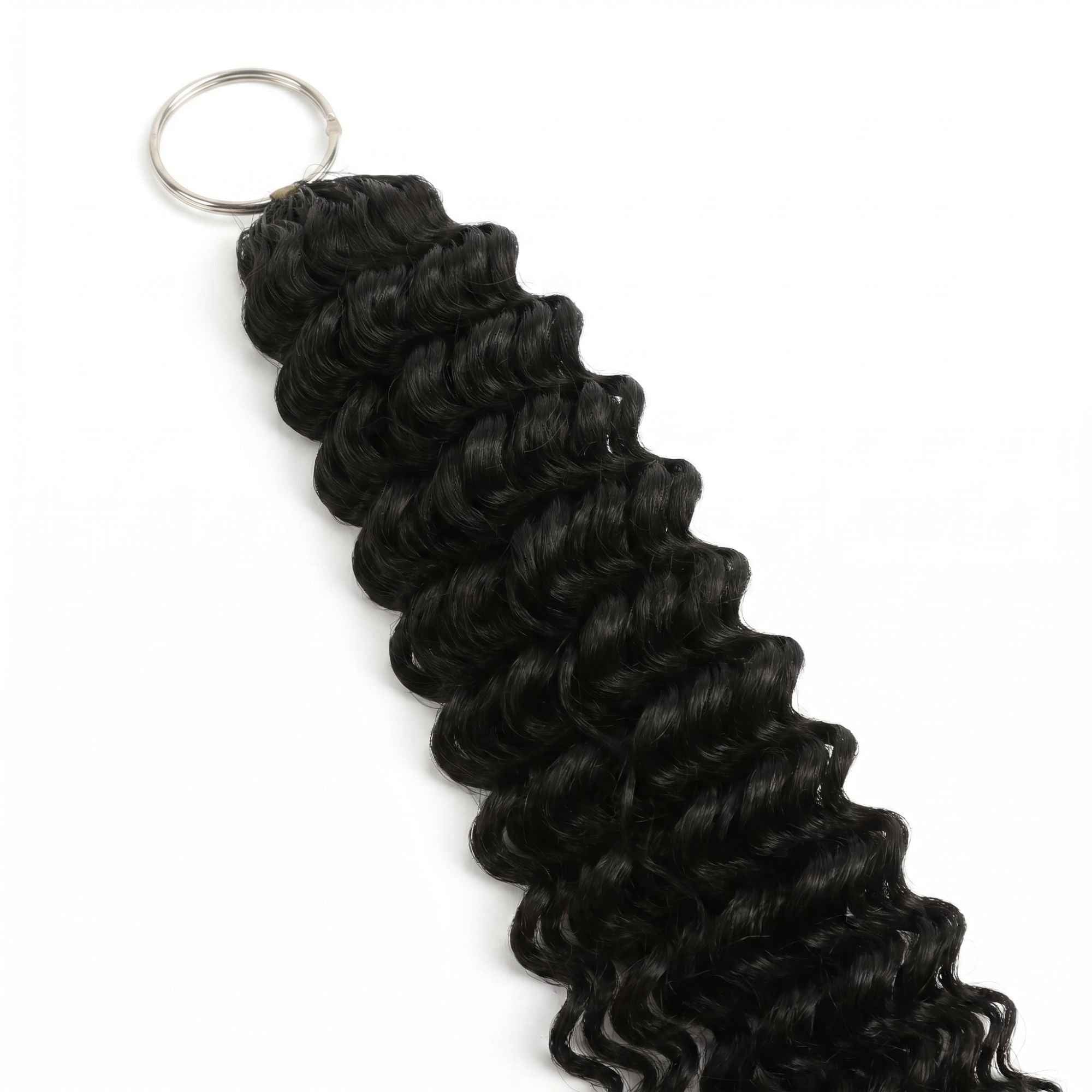 20" Deep Wave Feather Crochet