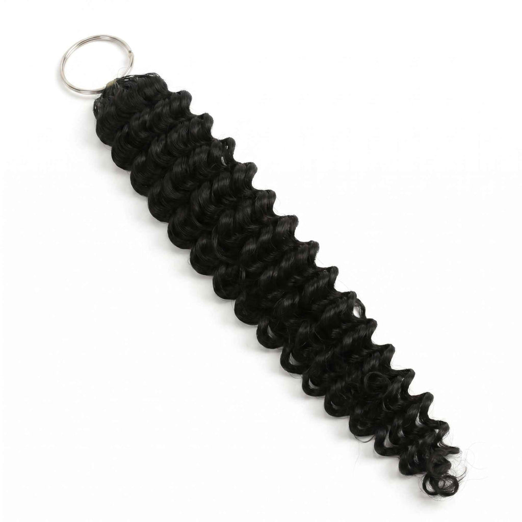 20" Deep Wave Feather Crochet