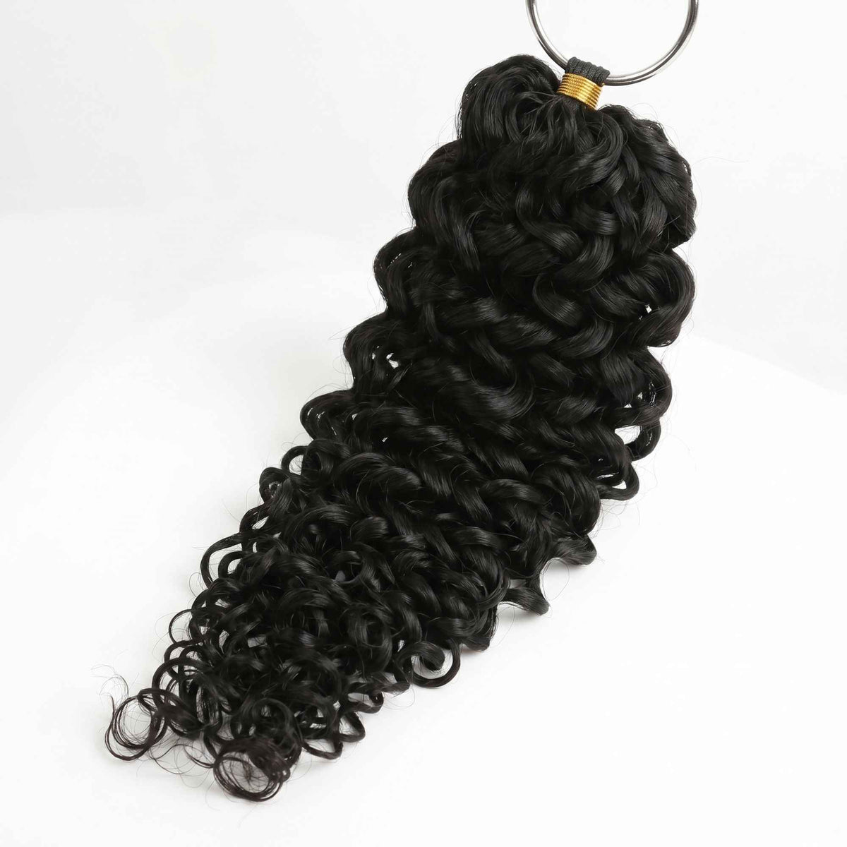 20" Ocean Wave Feather Crochet