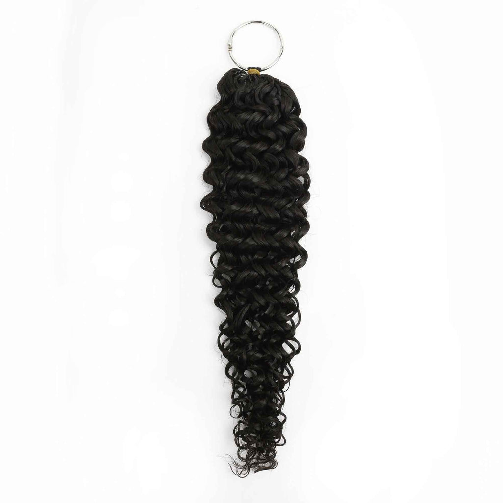 20" Ocean Wave Feather Crochet