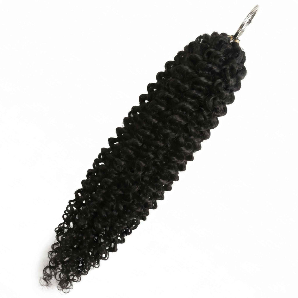 20" Water Wave Feather Crochet