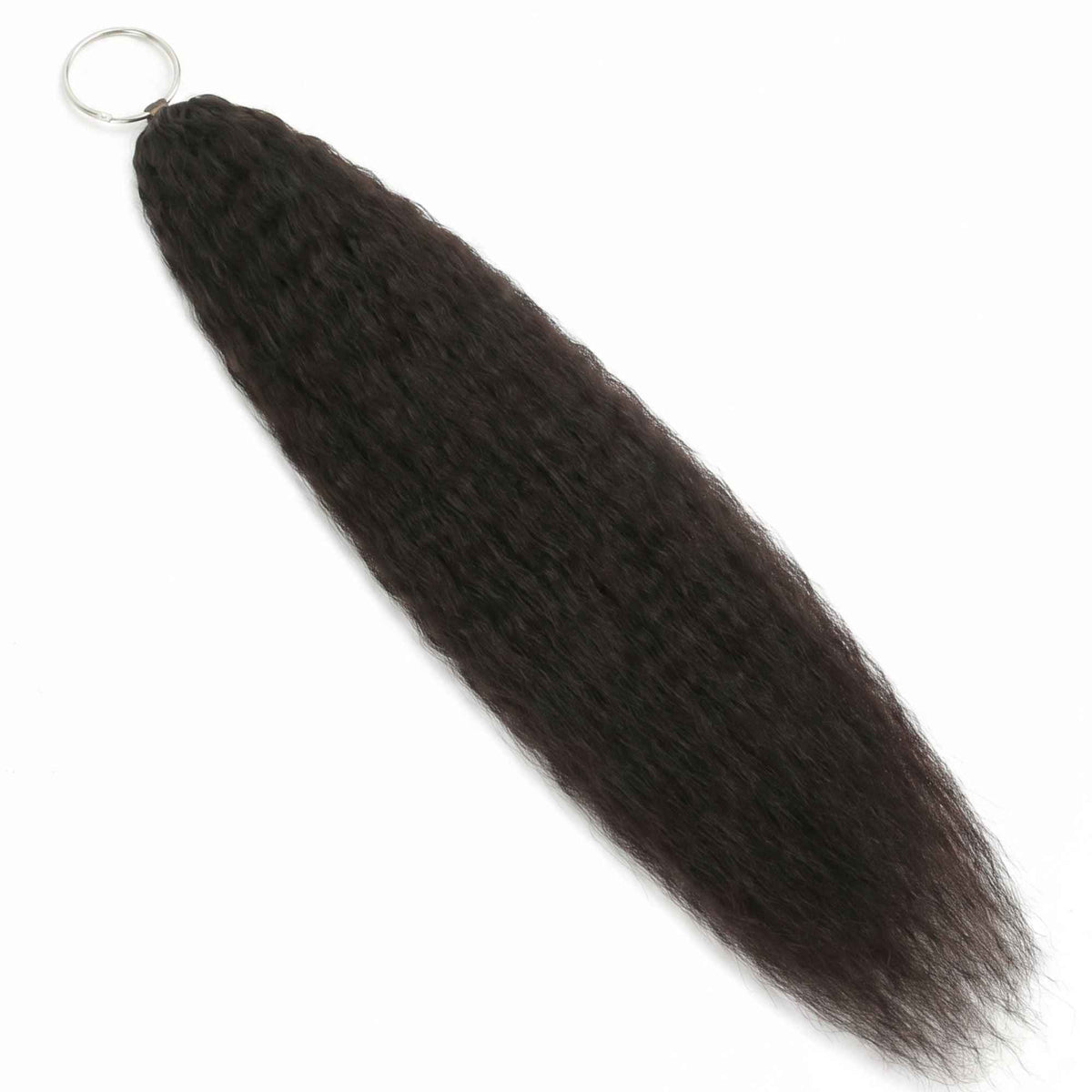 20" Kinky Straight Feather Crochet