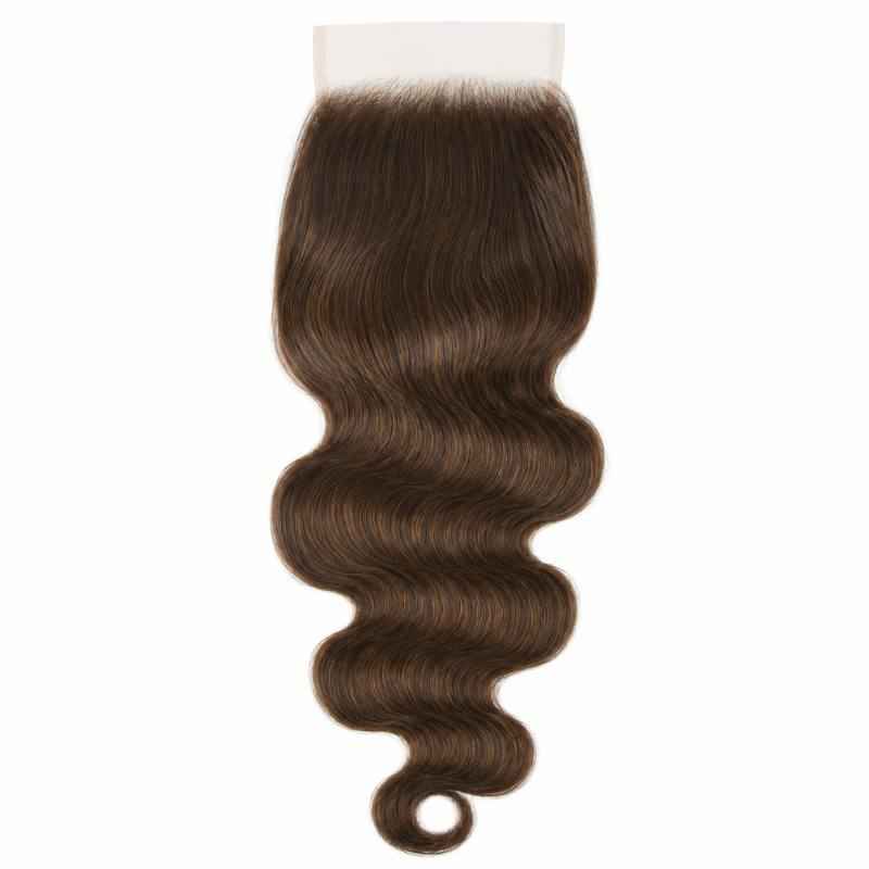 Transform Your Look with Our Medium Brown Body Wave Closure - 5x5 HD Lace