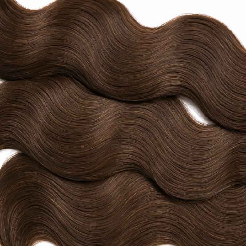 Elevate Your Style with Medium Brown Body Wave Hair Bundles