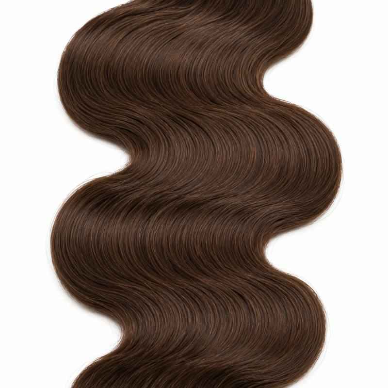 Medium Brown Body Wave Human Hair Bundles