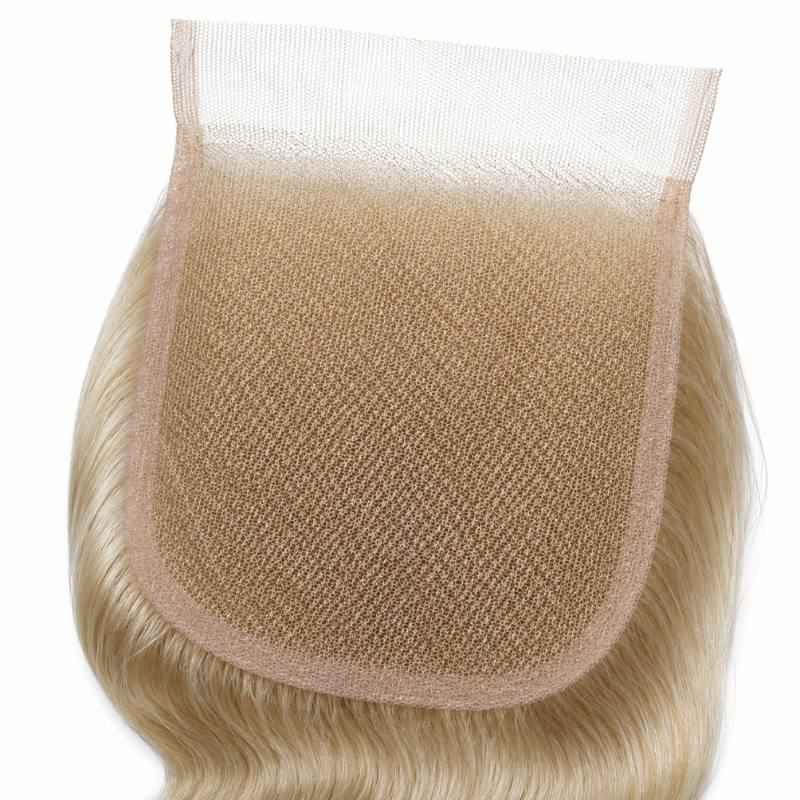 Blonde Body Wave 4x4 Transparent Lace Closure
