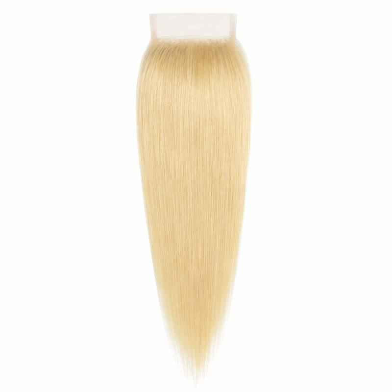 Transform Your Look with Our Blonde Straight Lace Closure