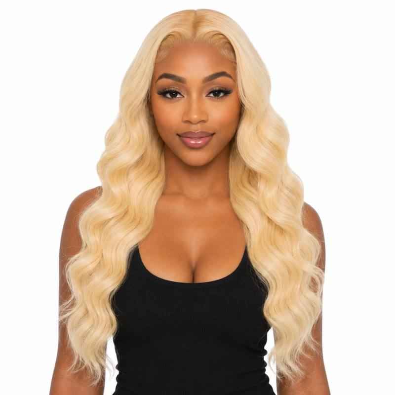 Luxurious Blonde Body Wave Lace Wig for Effortless Style
