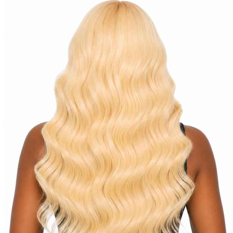 Luxurious Blonde Body Wave Lace Wig for Effortless Style