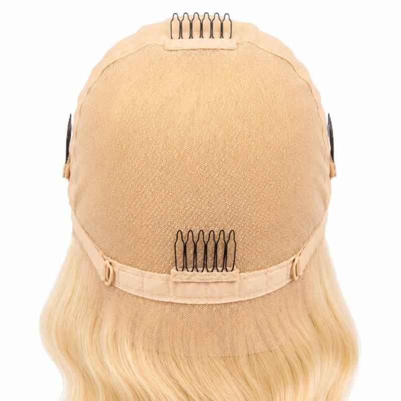 Luxurious Blonde Body Wave Lace Wig for Effortless Style