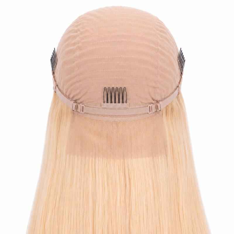 Blonde Straight 13x4 Transparent Lace Front Wig