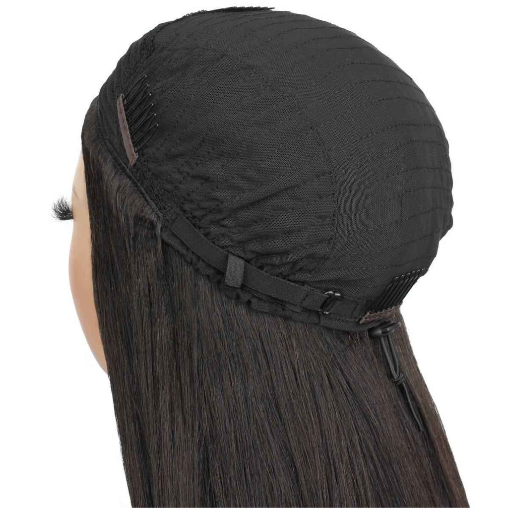 Yaki Straight Half Wig