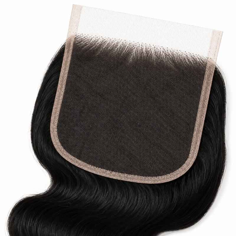 Jet Black Body Wave 6x6 HD Lace Closure