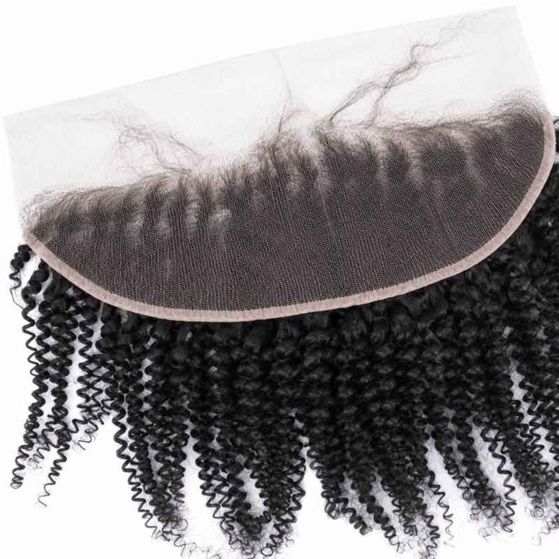 Afro Kinky 13x4 Transparent Lace Frontal