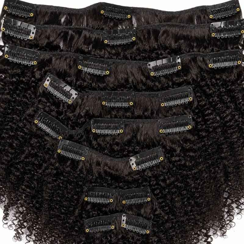 Transform Your Look with Afro Kinky Curly Clip-In Extensions