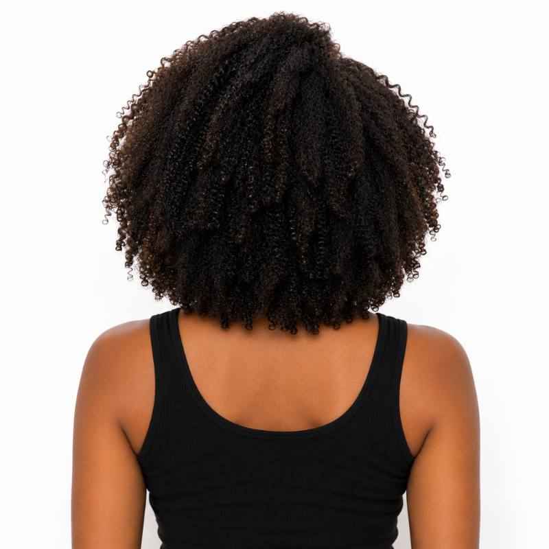 Afro Kinky Curly Headband Wig