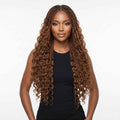 Auburn Deep Wave Bulk Human Hair Extensions