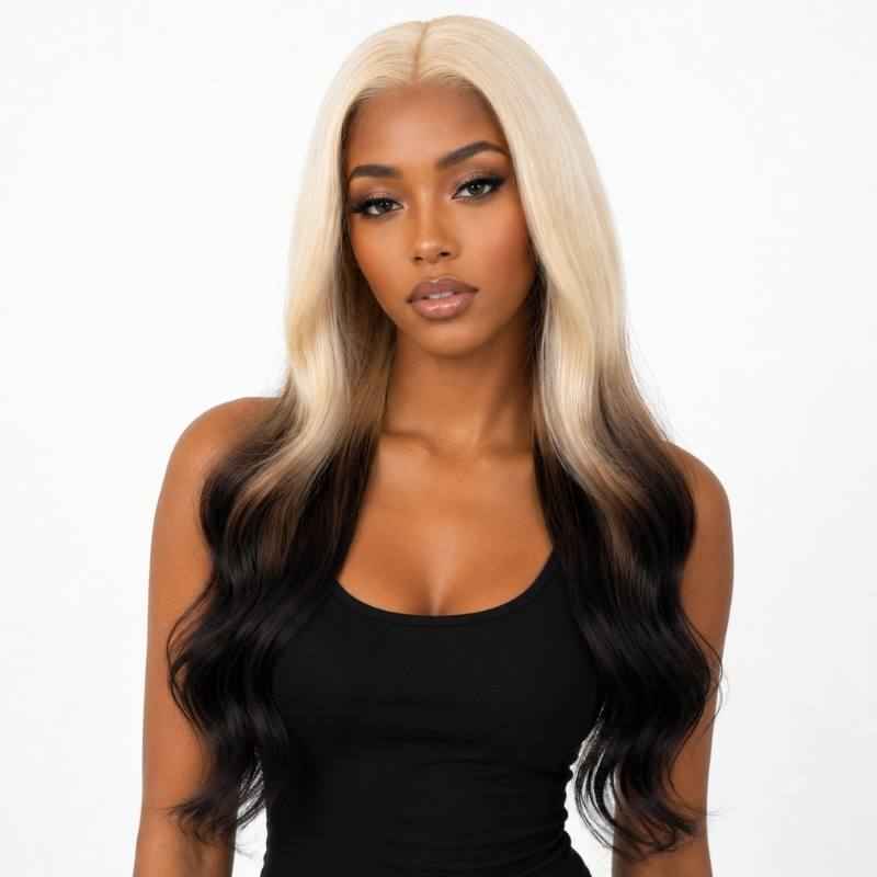 Glueless HD Closure Wig - Effortless Beauty with Raw Human Hair
