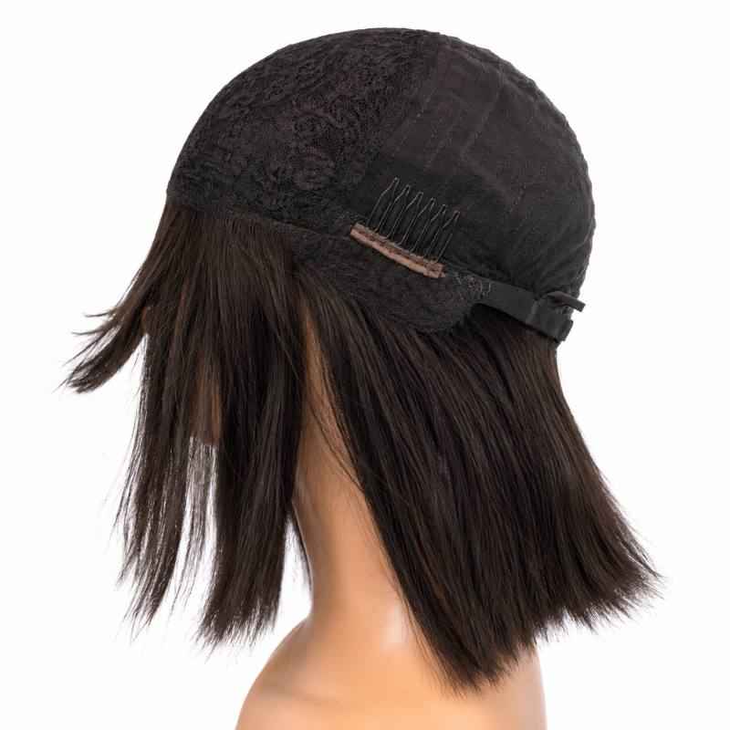 Elevate Your Style Instantly with the Straight Bang Bob Wig