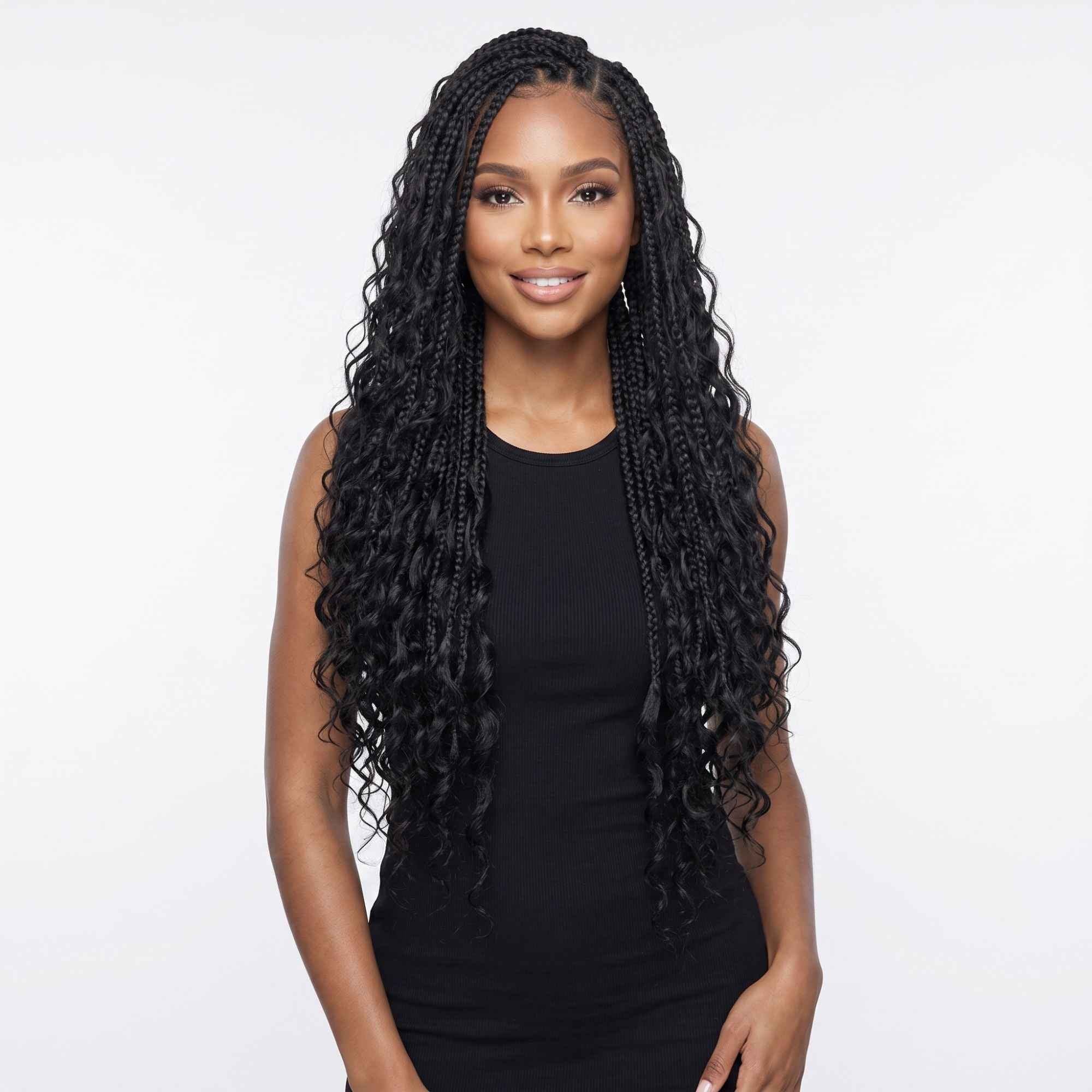 Beach Wave Bulk Human Hair Extensions