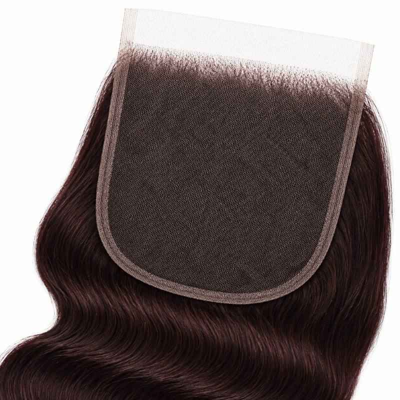 Burgundy Body Wave 5x5 HD Lace Closure