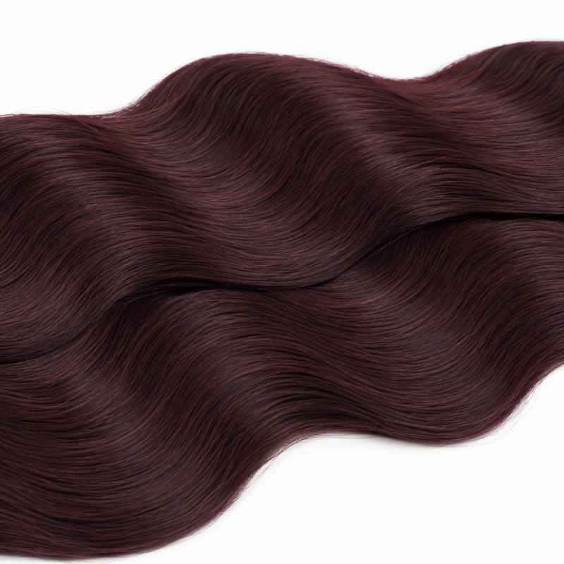 Luxurious Burgundy Body Wave Hair Bundles for Effortless Style