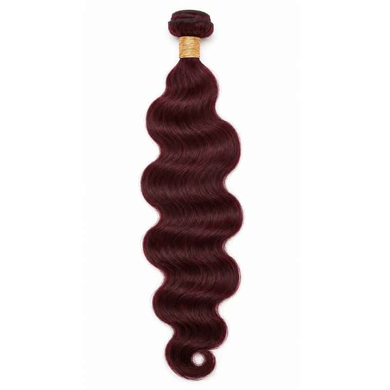 Burgundy Body Wave Human Hair Bundles