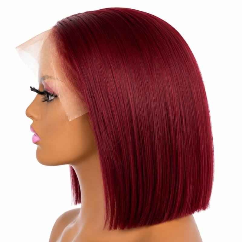 Cherry 13x4 Transparent Lace Front Bob Wig