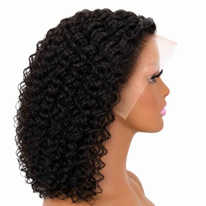 Coffee 13x4 Transparent Lace Front Bob Wig