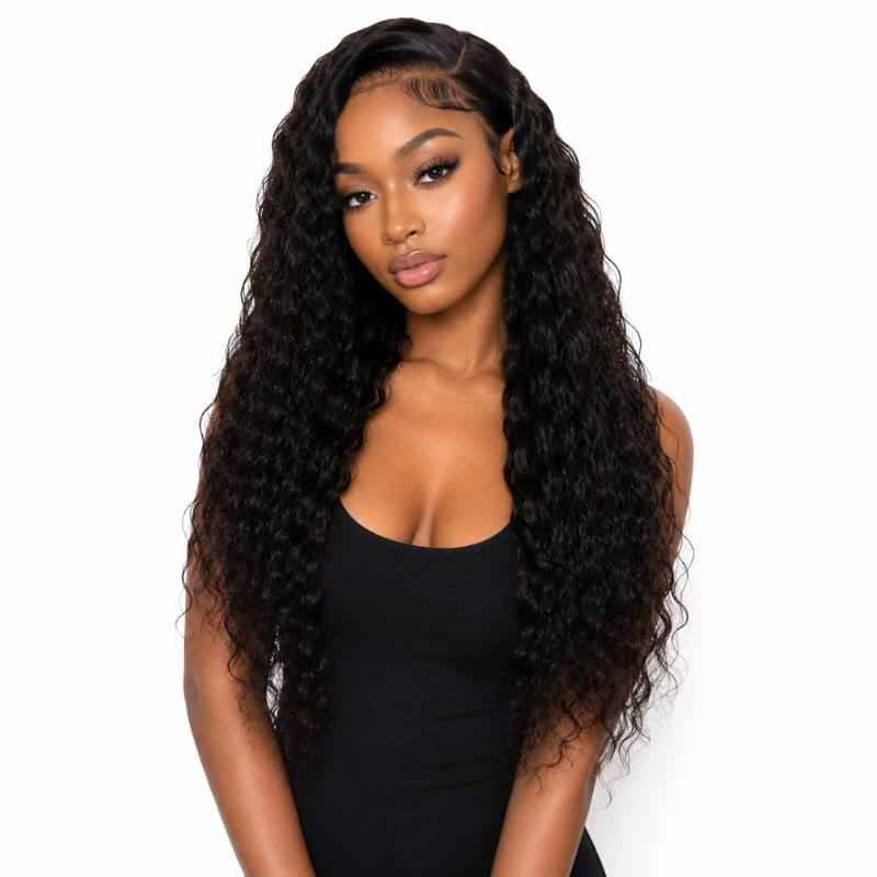 Deep Wave Human Hair Bundles