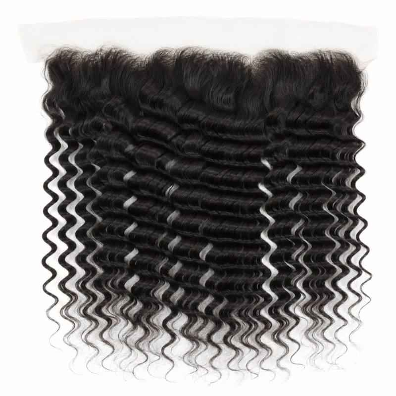 Deep Wave 13x4 Transparent Lace Frontal