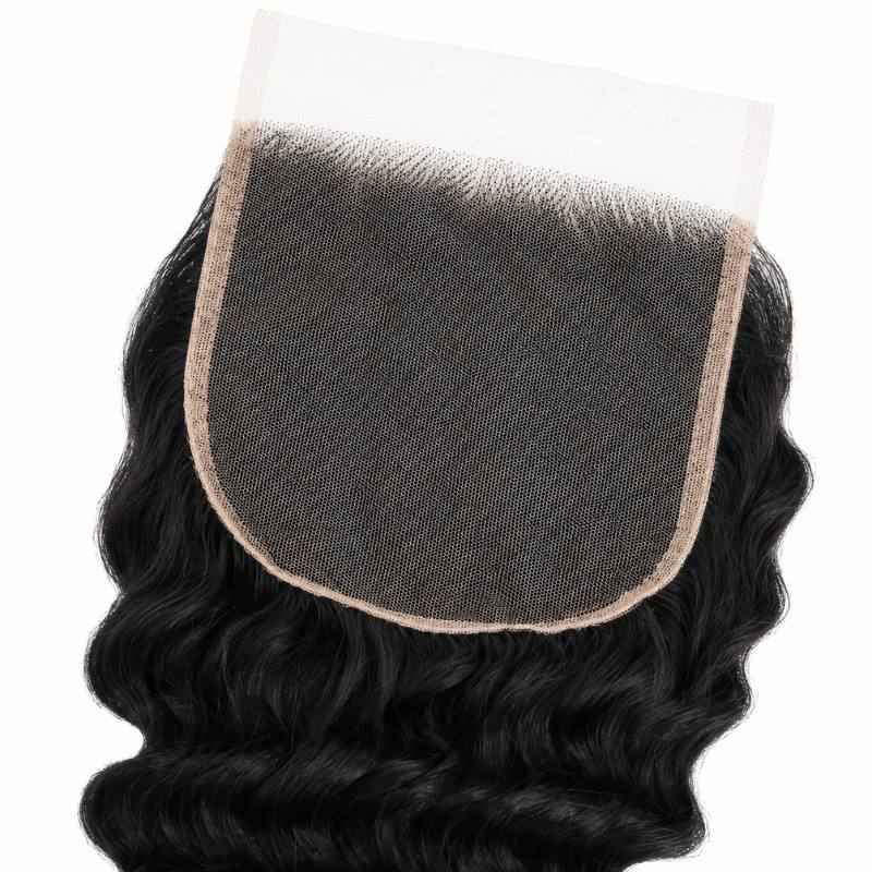 Elevate Your Style with Our Deep Wave Lace Closure - 5x5 HD Lace for Effortless Beauty