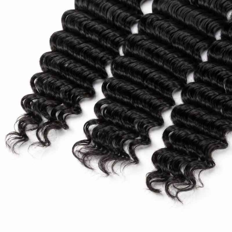 Deep Wave Human Hair Bundle Deal