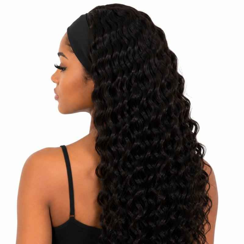 Deep Wave Headband Wig