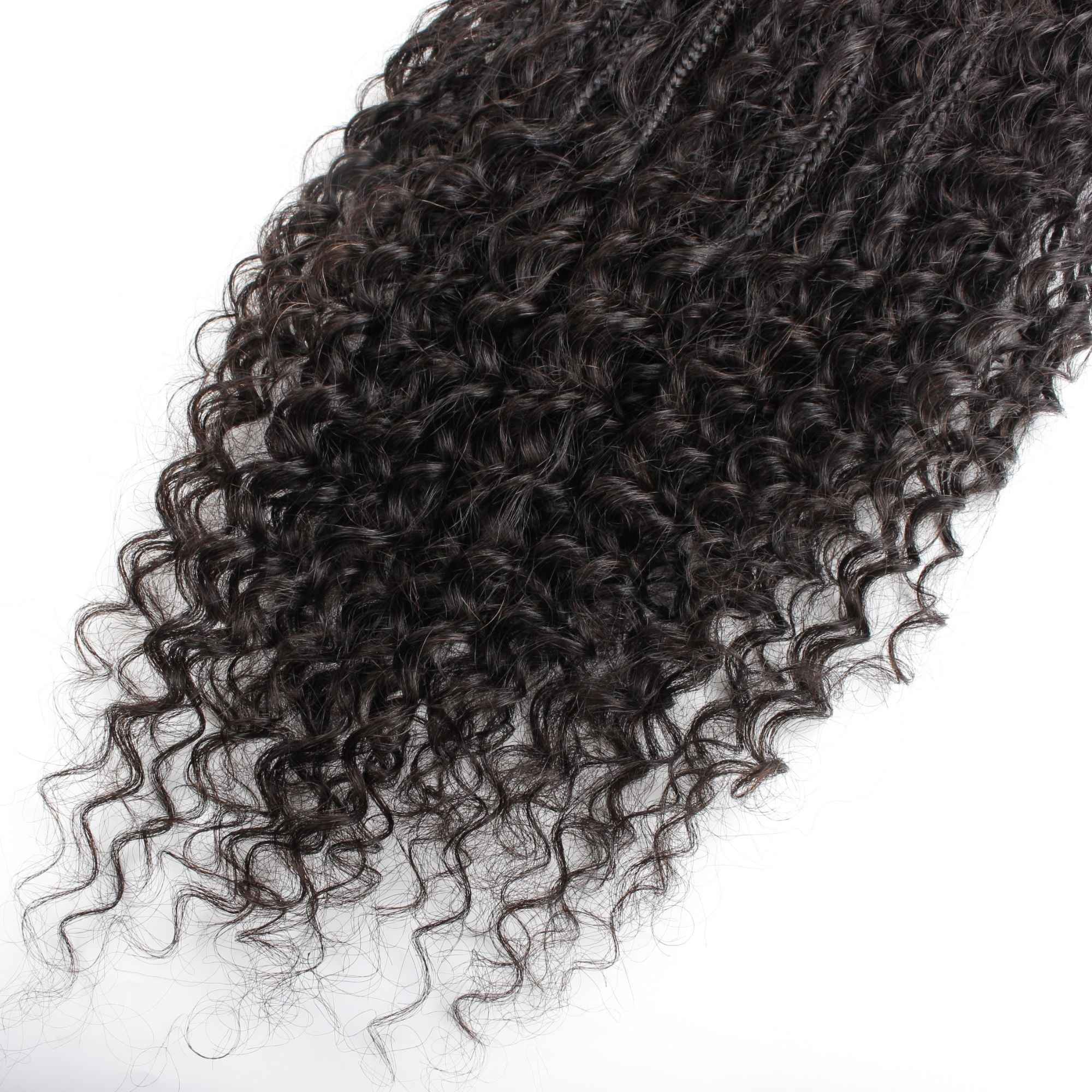 Deep Wave Boho Braids with Human Hair Blend