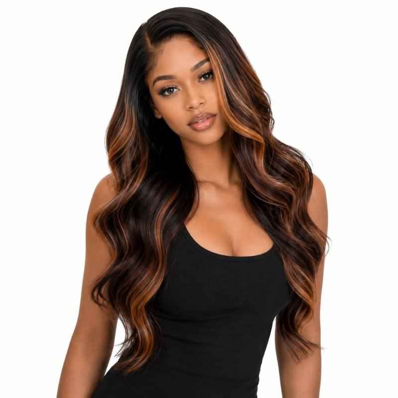 Effortlessly Chic: Giselle Glueless Closure Wig for Natural Elegance