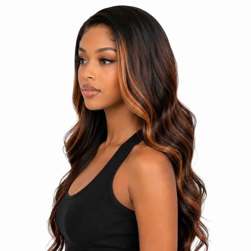 Effortlessly Chic: Giselle Glueless Closure Wig for Natural Elegance