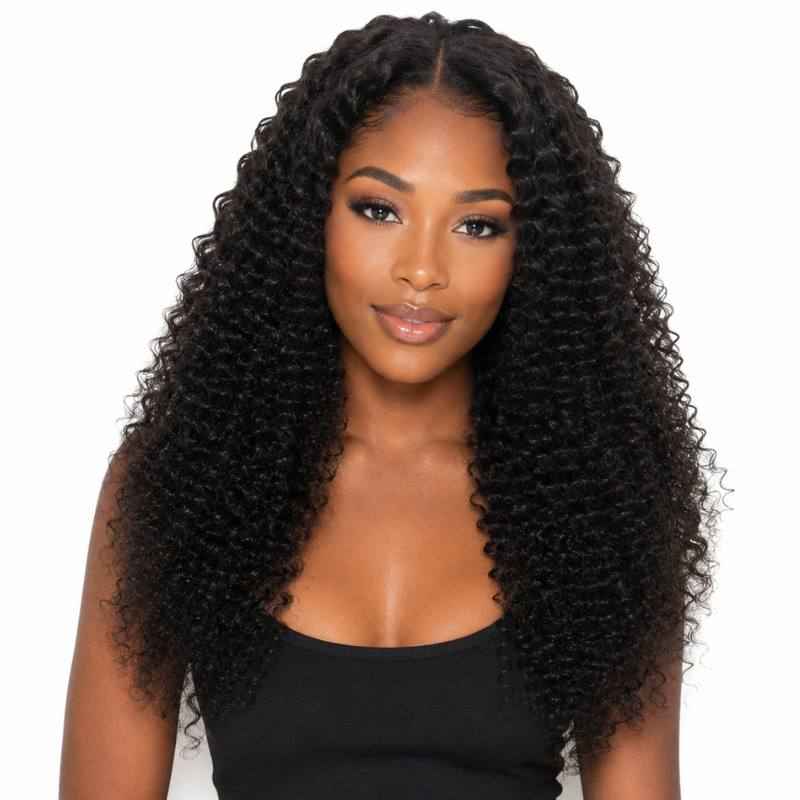 Transform Your Look with Jerry Curl Clip-In Extensions