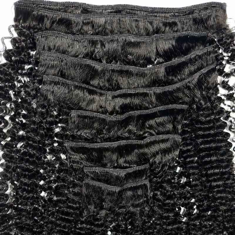 Transform Your Look with Jerry Curl Clip-In Extensions